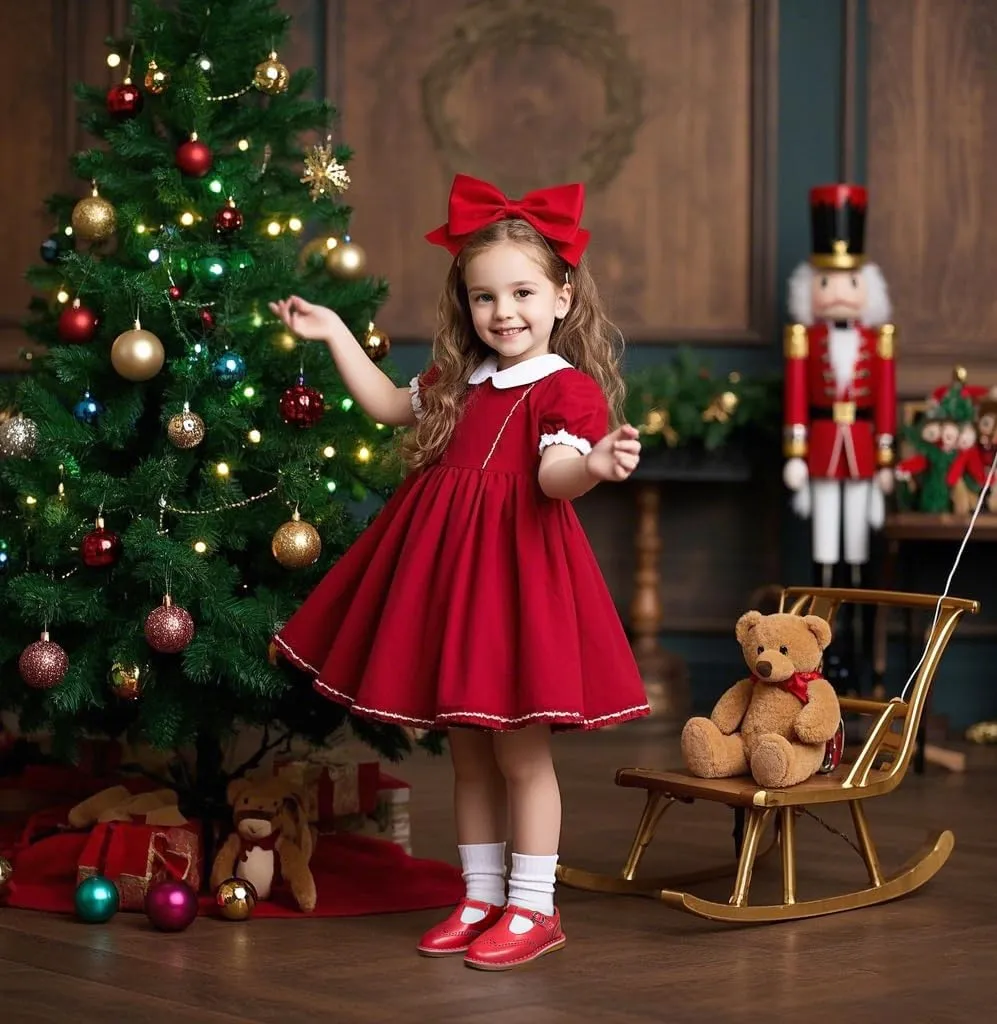 Felix & Flora Toddler Girl Mary Jane Dress Shoes - Ballet Flats for Girl Party School Shoes