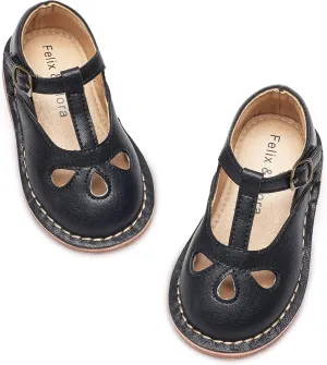 Felix & Flora Toddler Girl Mary Jane Dress Shoes - Ballet Flats for Girl Party School Shoes