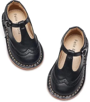 Felix & Flora Toddler Girl Mary Jane Dress Shoes - Ballet Flats for Girl Party School Shoes