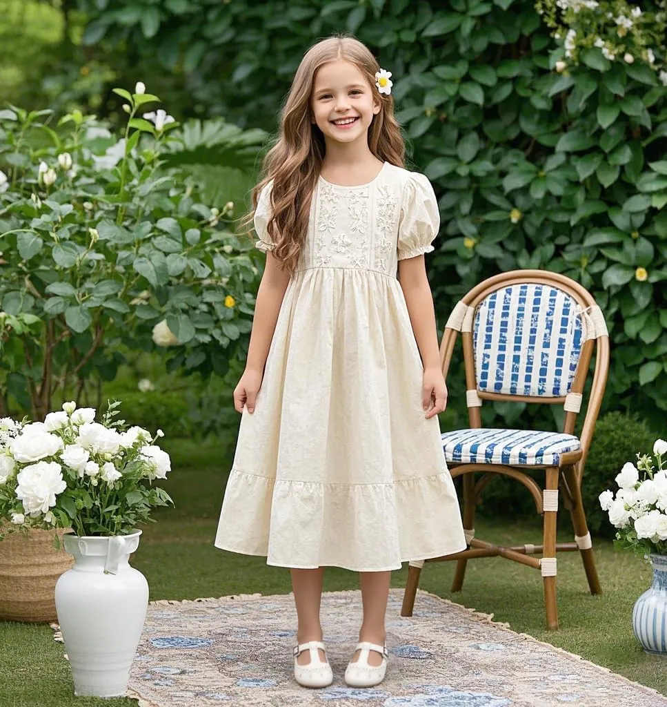 Felix & Flora Toddler Little Girl Flat Oxfords Dress Shoes - Mary Jane Princess for Girl Party School Shoes.