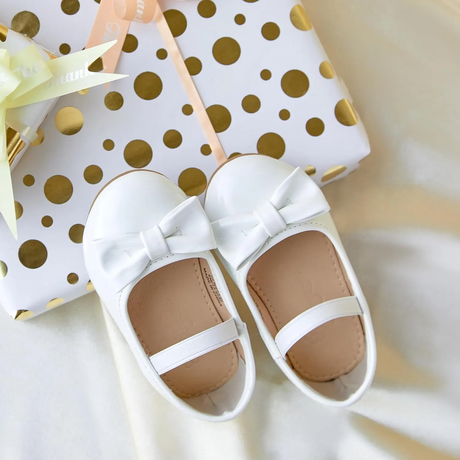 Flaryzone Toddler/Little Girls' Ballerina Flat Mary Jane Princess Dress Shoes - Wedding School Party