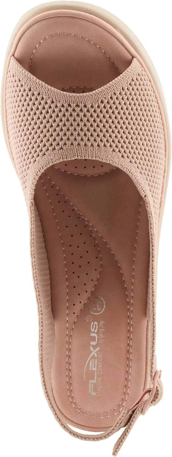 Flexus Women's MAYBERRY Slingback Wedge Sandals
