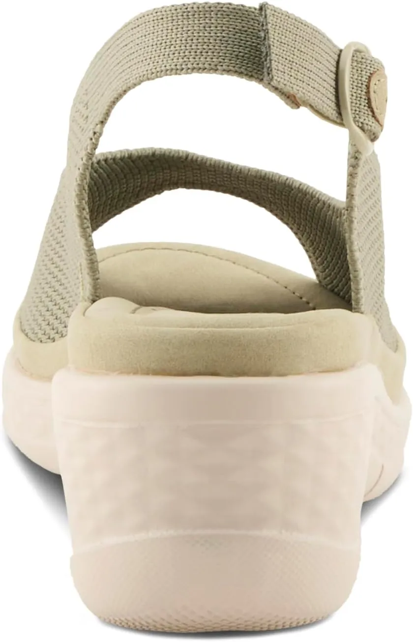 Flexus Women's MAYBERRY Slingback Wedge Sandals
