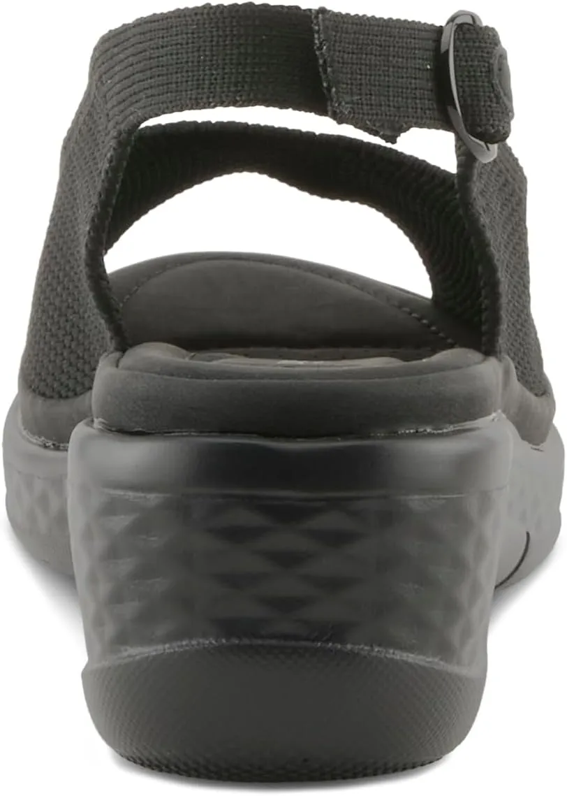 Flexus Women's MAYBERRY Slingback Wedge Sandals