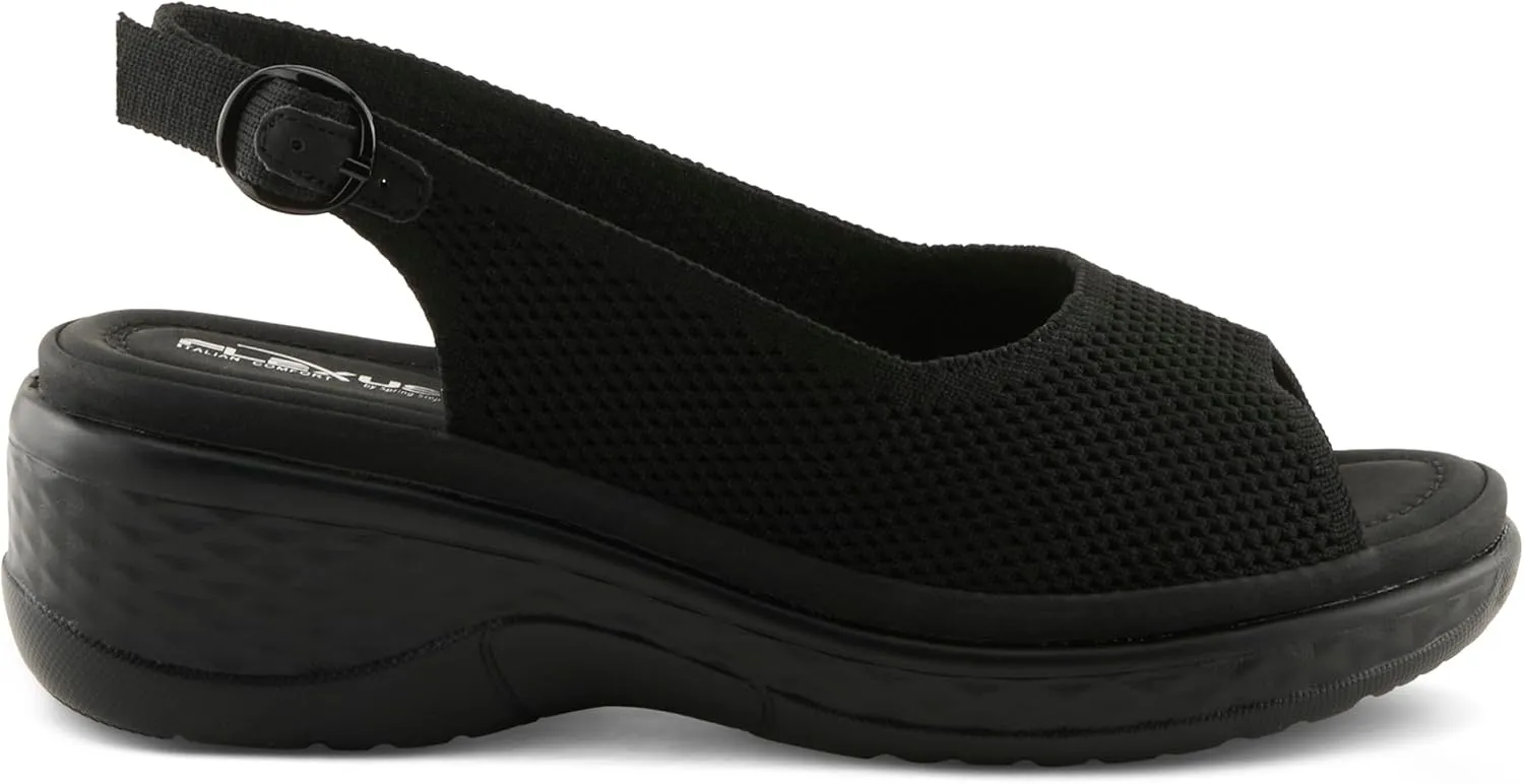 Flexus Women's MAYBERRY Slingback Wedge Sandals