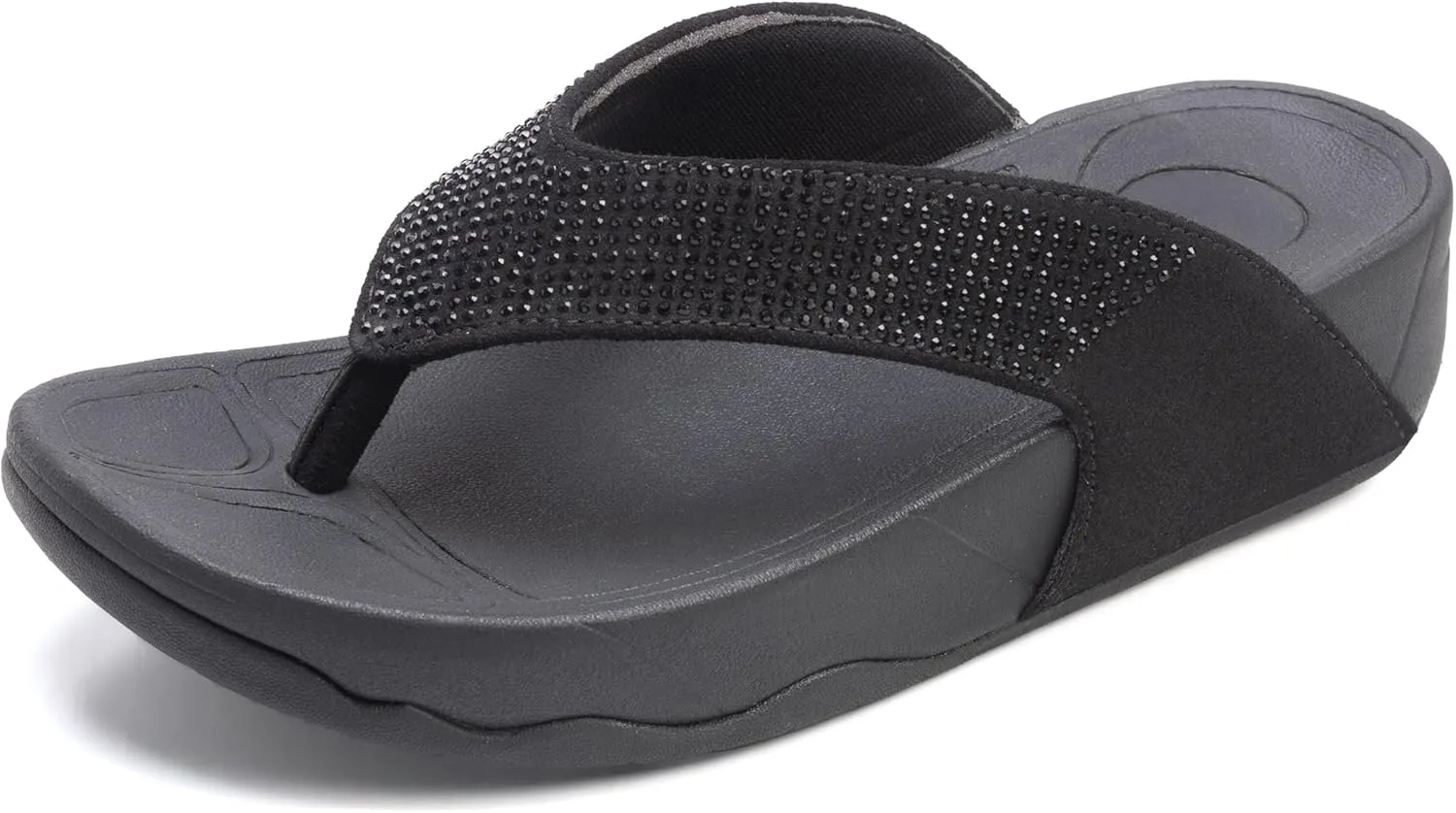 Flip Flops sandals Women Thong Sandals Arch Support Soft Flip Flop Sandal Non-Slip Beach Wedge Sandal