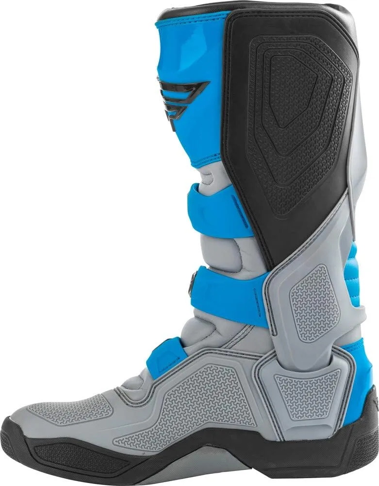 Fly Racing FR5 Men's Protective Motocross Boots for Dirt Bike, Motorcycle, Offroad Riding
