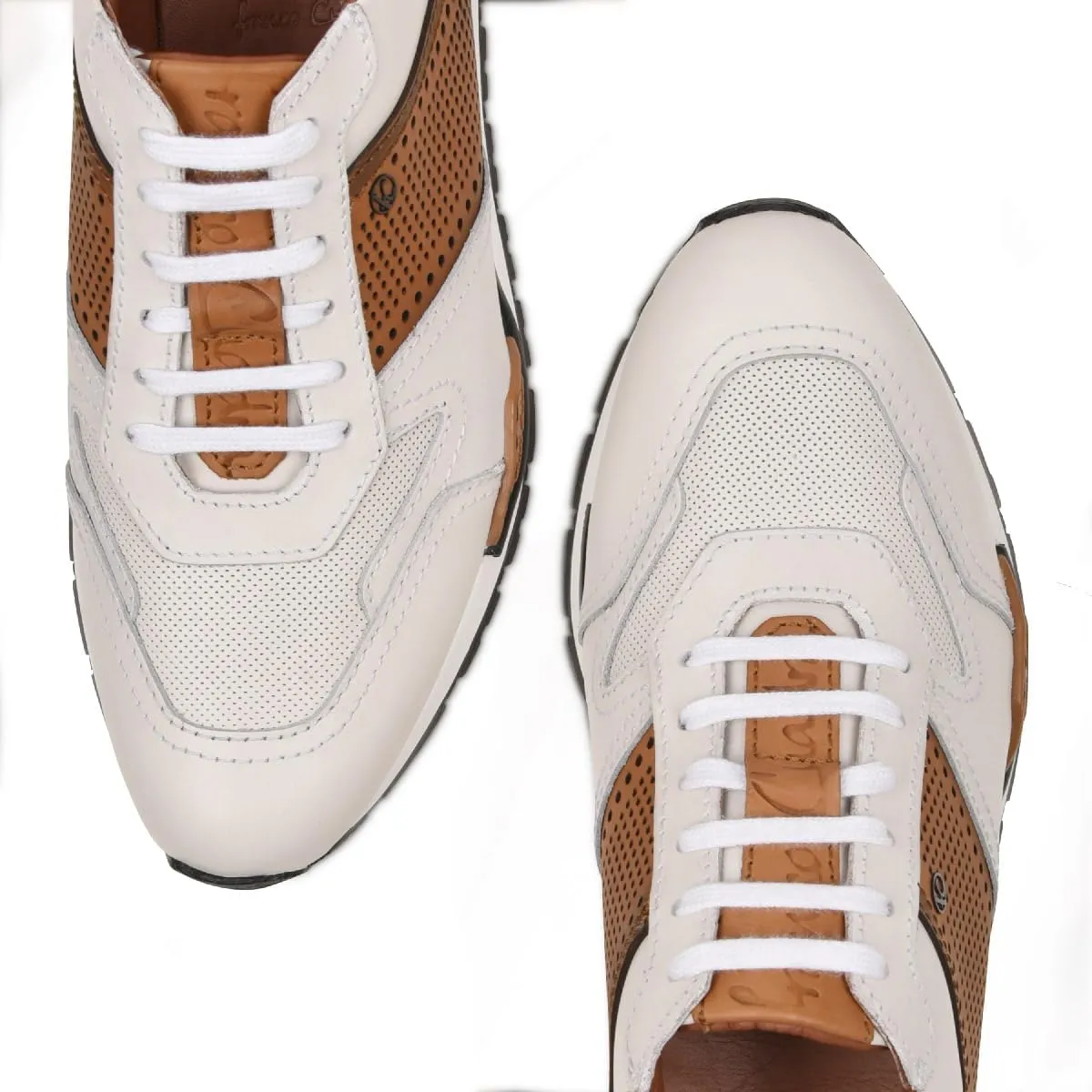 FRANCO CUADRA Men's Sneakers in Bovine Leather 130KNTV