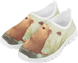 Girls Mesh Slip On Shoes Boys Casual Sneakers