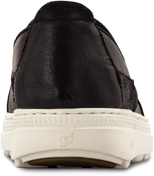 Gravity Defyer Women's G-Defy Orpha Casual Flats - VersoCloud Multi-Density Shock Absorbing Retro European Style Slip-on Shoes