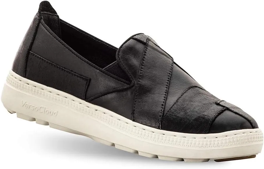 Gravity Defyer Women's G-Defy Orpha Casual Flats - VersoCloud Multi-Density Shock Absorbing Retro European Style Slip-on Shoes