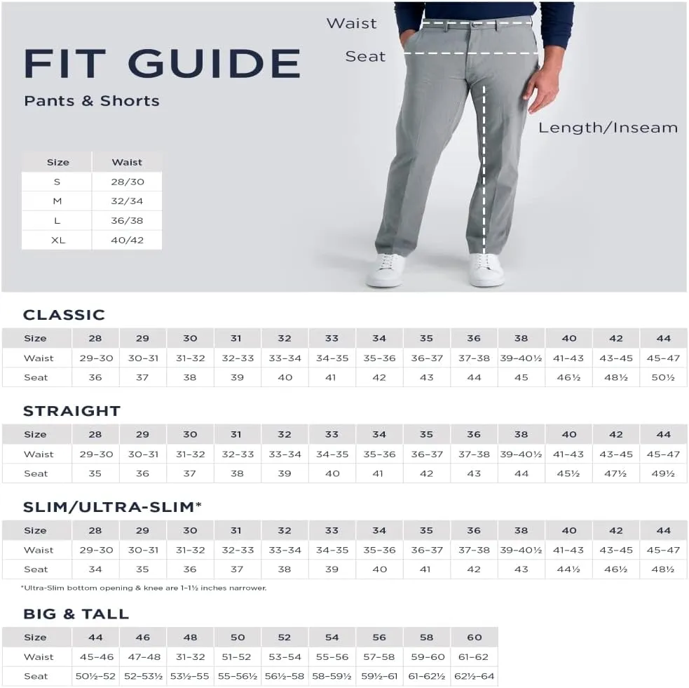 Haggar Men's Cool 18 Pro Straight Fit Flat Front Expandable Waist Plaid and Solid Golf Shorts (Regular and Big & Tall Sizes)
