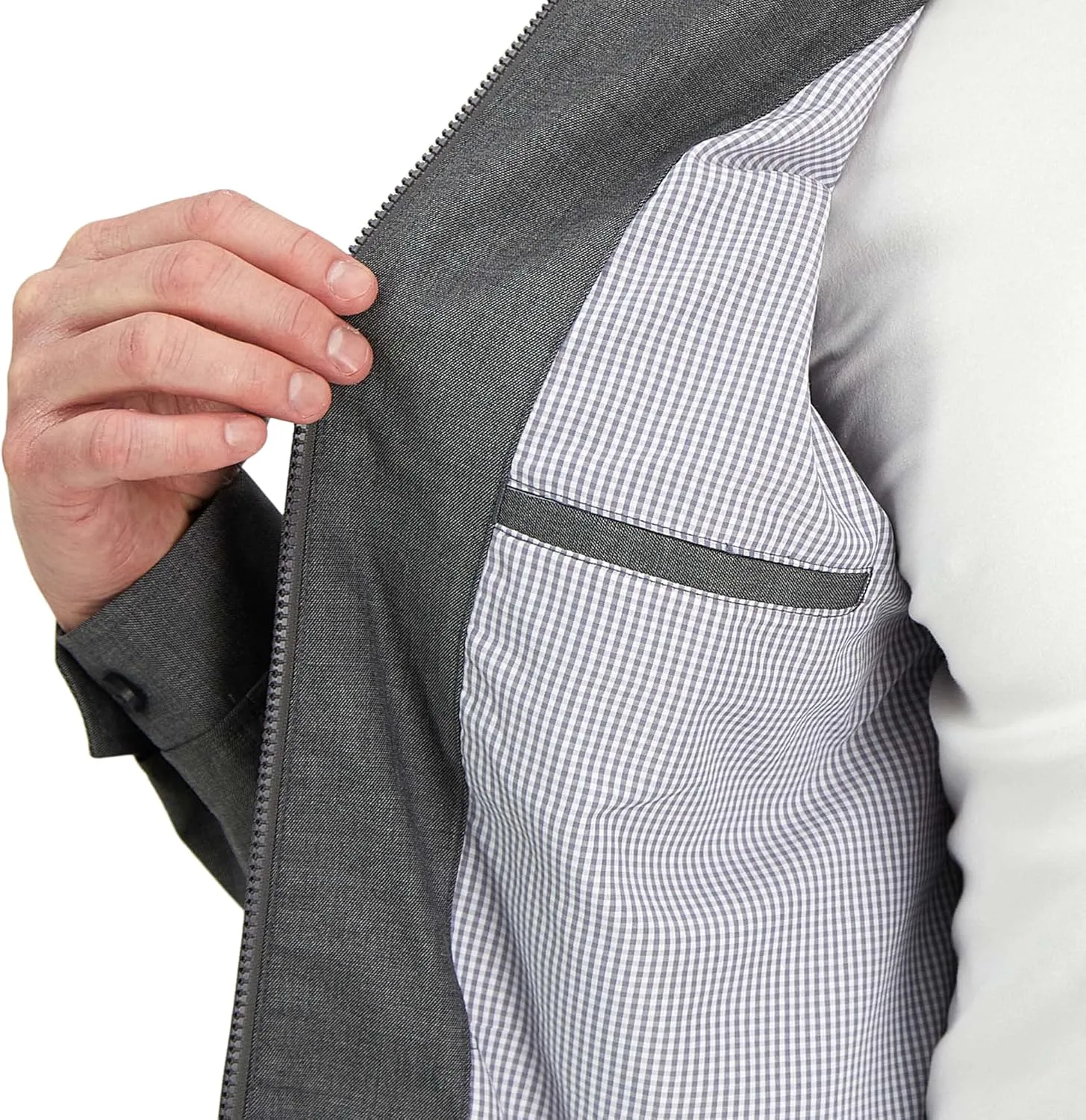 Haggar Men's Lightweight All Season Layering Shackets & Outerwear