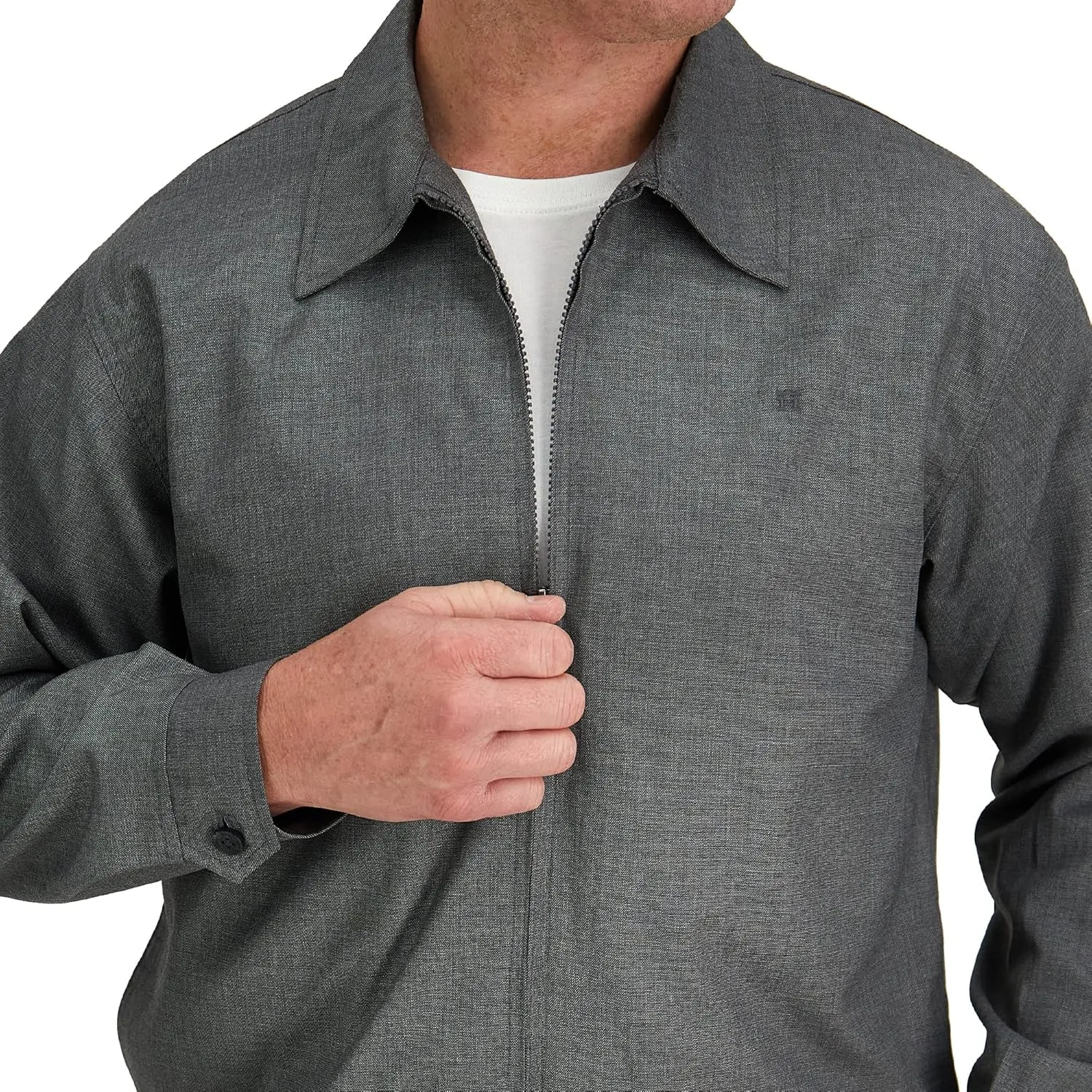 Haggar Men's Lightweight All Season Layering Shackets & Outerwear