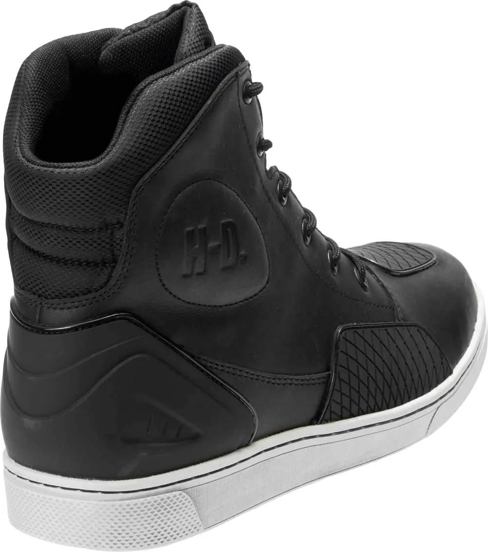 Harley-Davidson Men's Holtman 6-Inch Black Waterproof Motorcycle Boots D96187