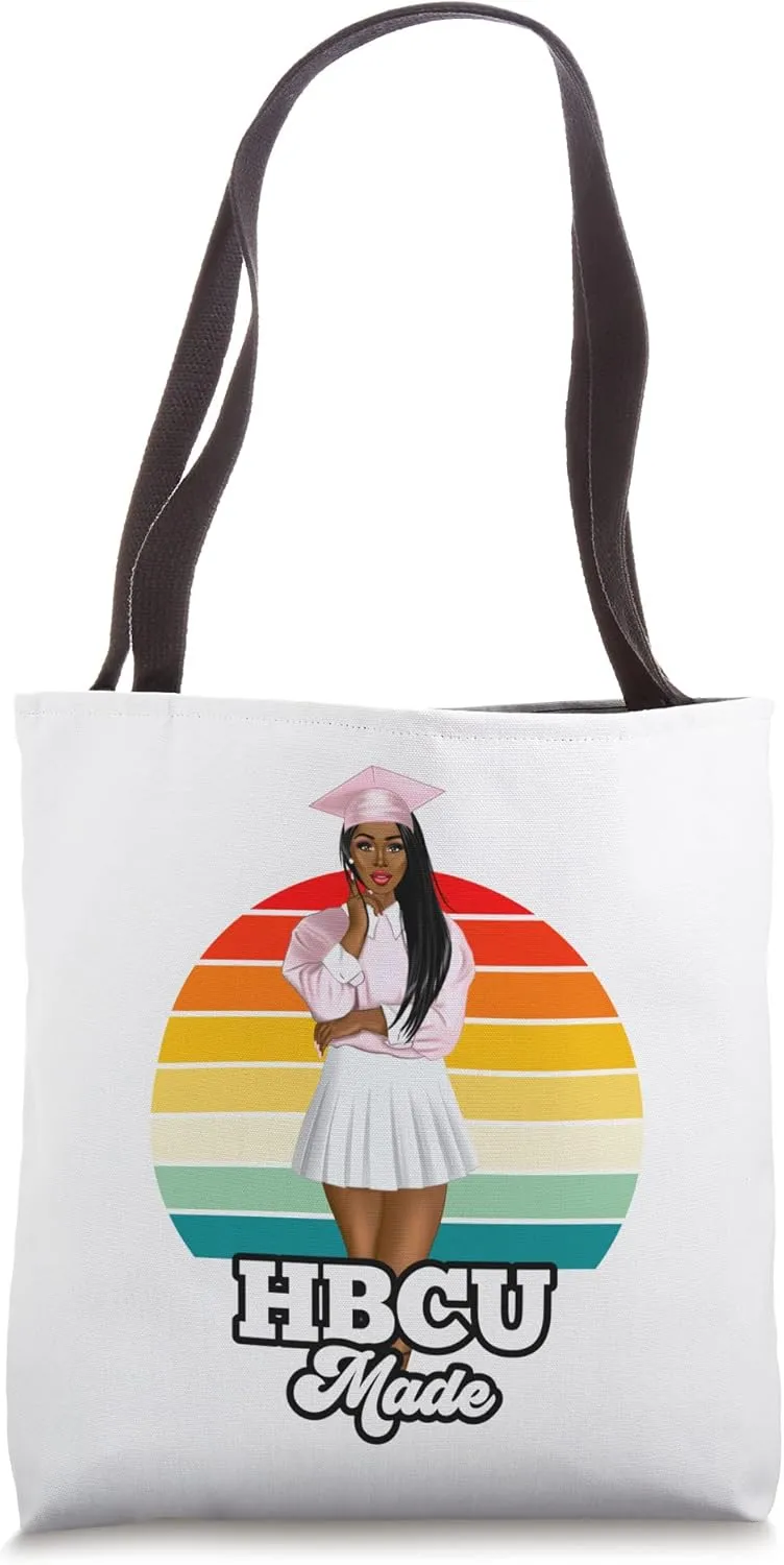 HBCU Grad Made Historically Black College African American Tote Bag