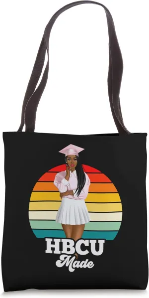 HBCU Grad Made Historically Black College African American Tote Bag