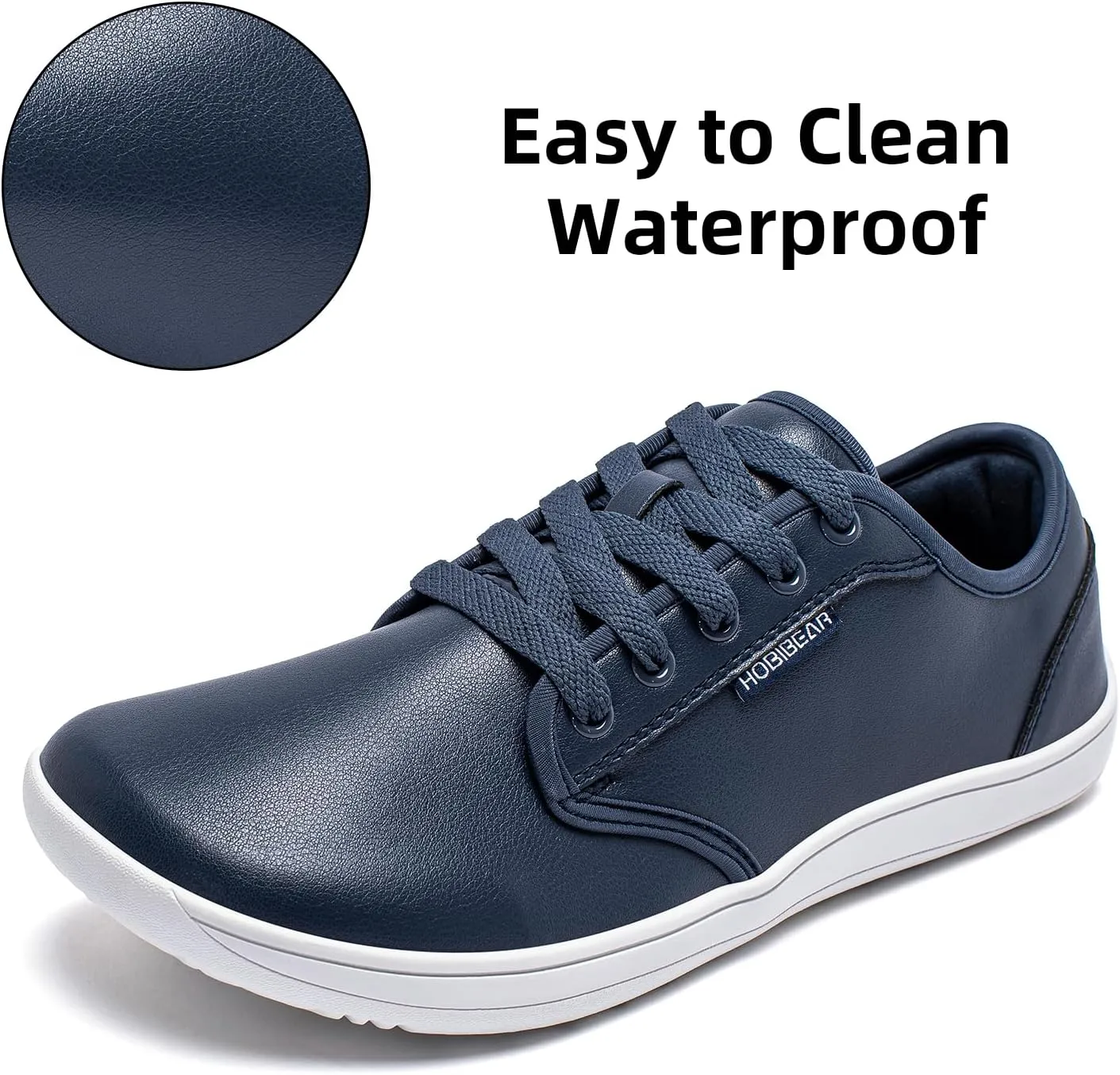 HOBIBEAR Unisex Wide Barefoot Shoes for Mens Womens Minimalist Zero Drop Shoes Sneakers