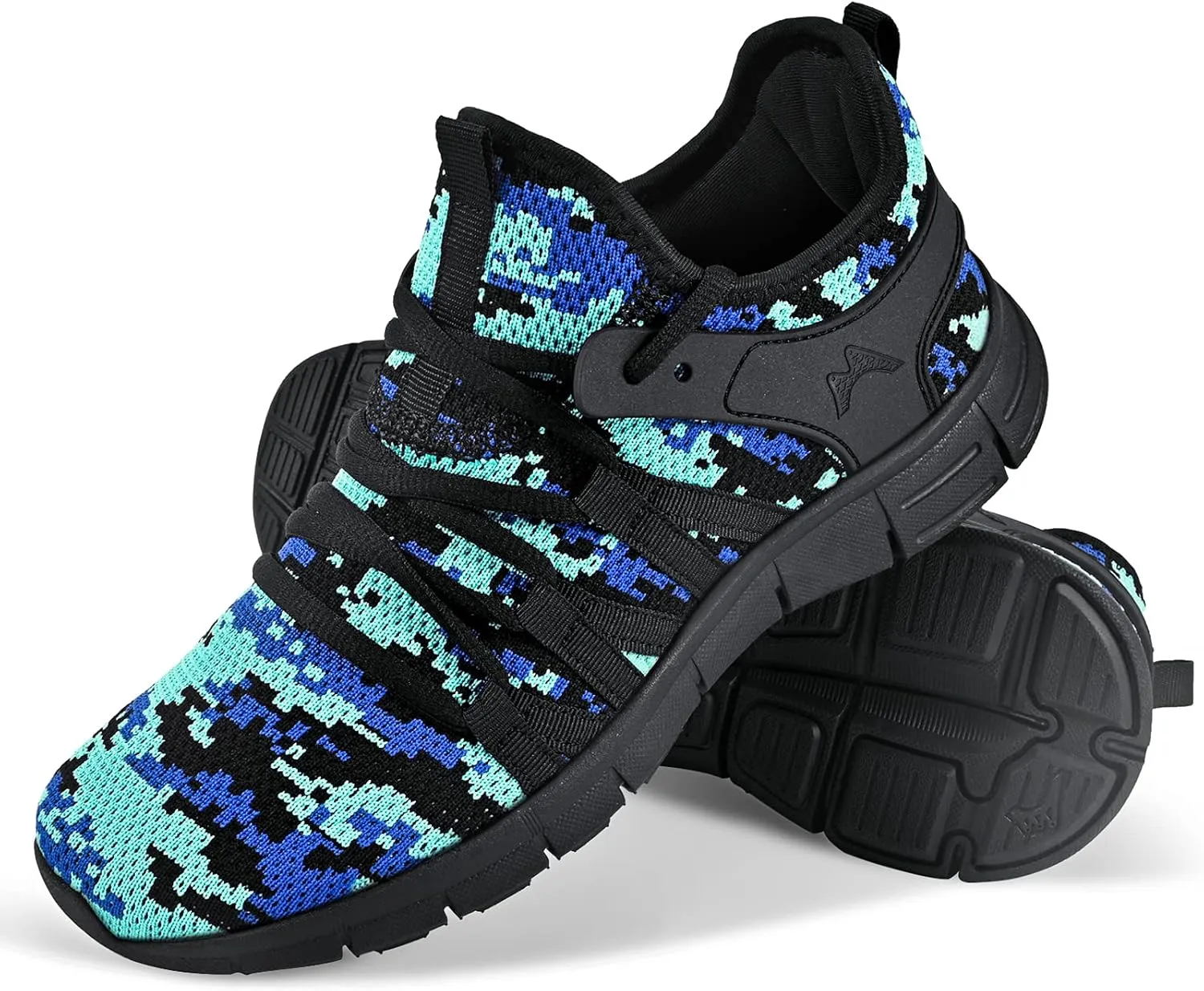 INZCOU Running Shoes Lightweight Tennis Shoes Non Slip Gym Workout Shoes Breathable Mesh Walking Sneakers