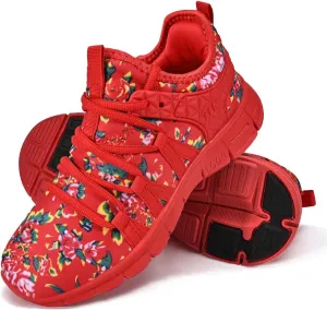 INZCOU Running Shoes Lightweight Tennis Shoes Non Slip Gym Workout Shoes Breathable Mesh Walking Sneakers