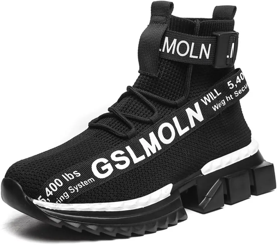 Jakcuz Lace up High Top Walking Shoes for Women Fashion Breathable Mesh Outdoor Sport Athletic Gym Casual Sneakers Ladies