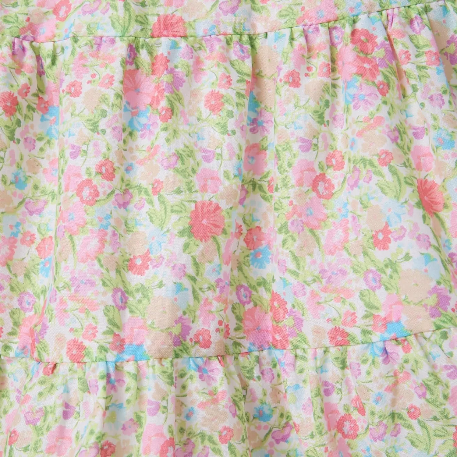 Janie and Jack Girls' Flutter Sleeve Ditsy Floral Dress (Toddler/Little Big Kid)
