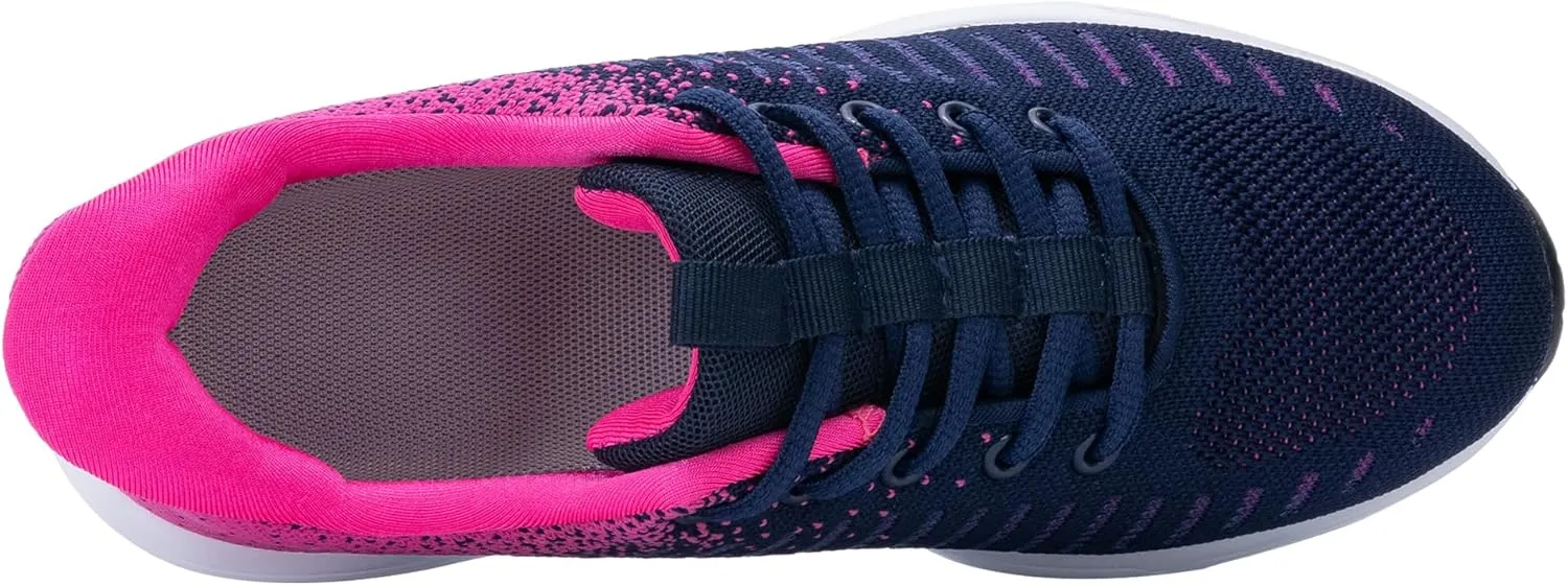 JARLIF Women's Lightweight Athletic Running Shoes Breathable Sport Air Fitness Gym Jogging Sneakers (Size5.5-11)