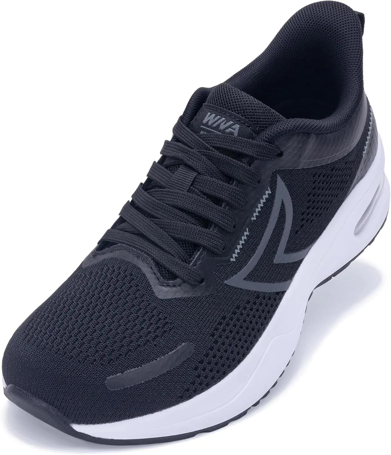 JARLIF Women's Wide Toe Box Slip-On Air Cushion Walking Shoes Comfortable Tennis Athletic Sneakers for Running, Gym & Outdoor