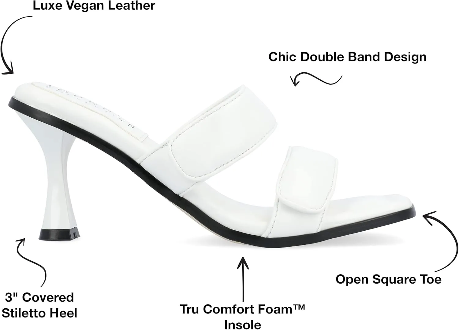 Journee Women's Comfort Foam Essey Sandals