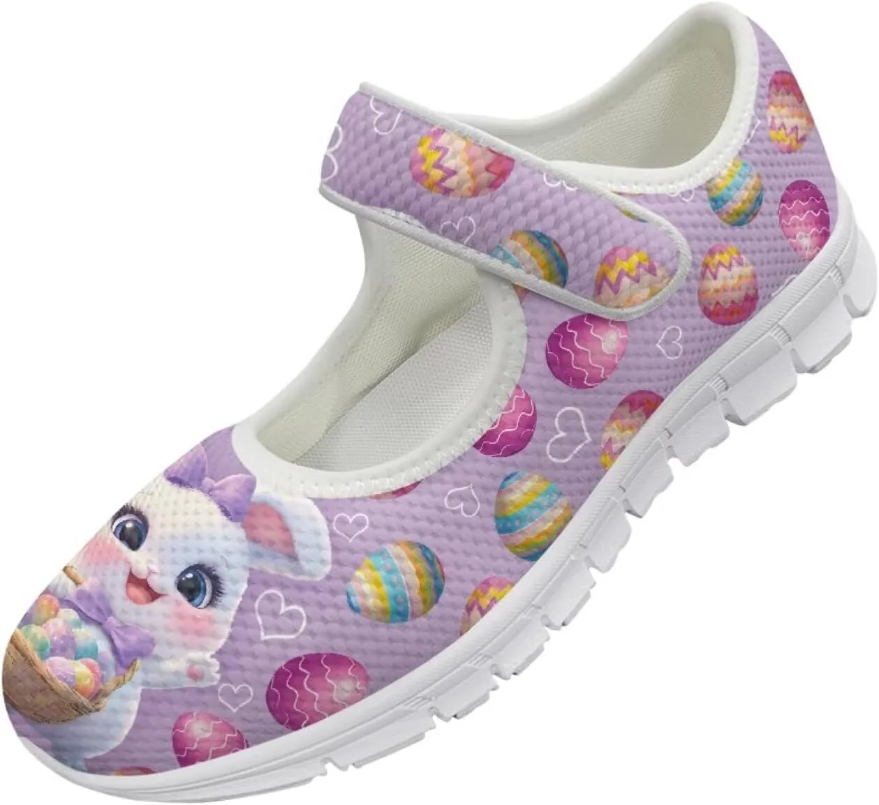 JoyLamoria Rainbow LGBT Walking Shoes Y2K Leopard Flats Arch Support Travel Working Nurse Shoes Light Wight Diabetic Shoes