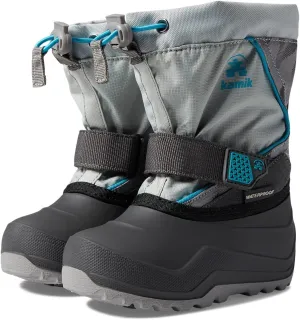 Kamik Girl's Snowfall P (Toddler/Little Kid/Big Kid) Gray 5 Big Kid M