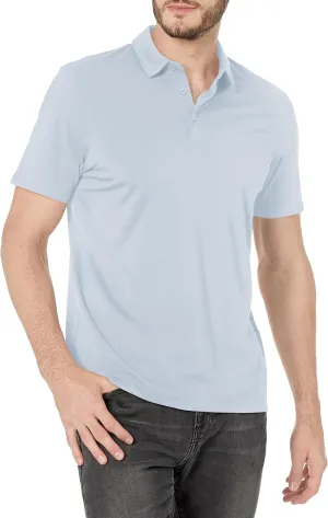 Kenneth Cole Men's 3-Button Slim Fit Knit Polo