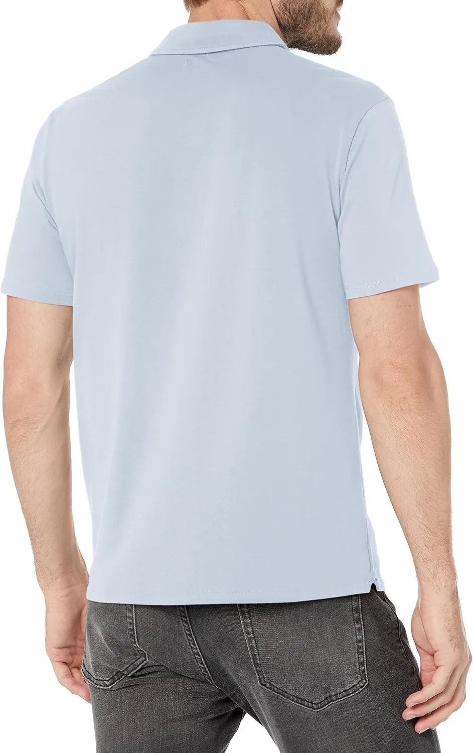 Kenneth Cole Men's 3-Button Slim Fit Knit Polo