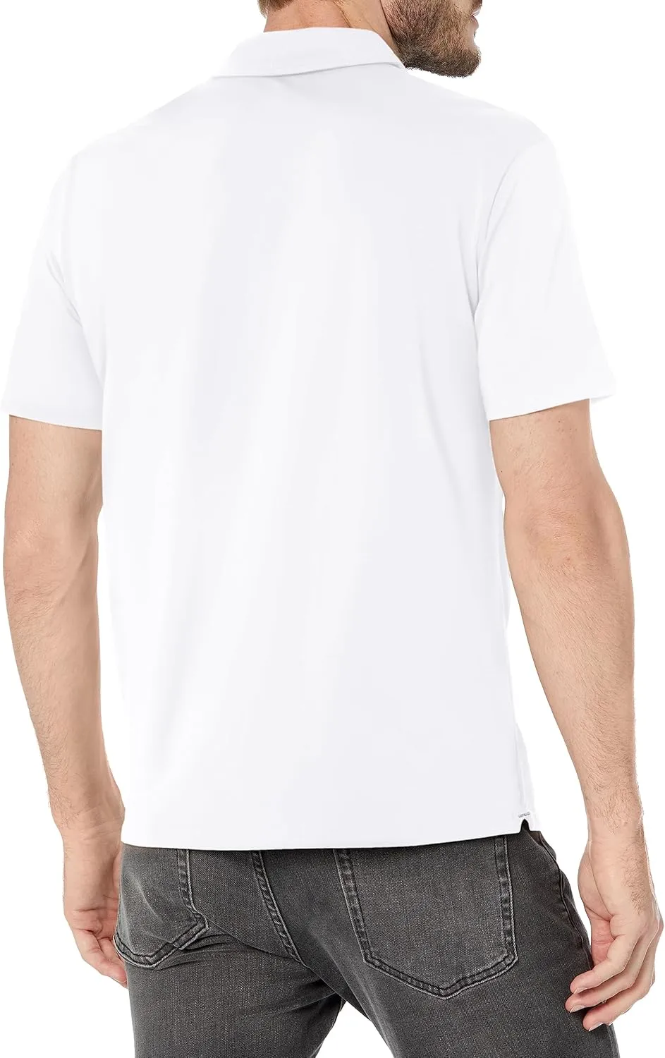 Kenneth Cole Men's 3-Button Slim Fit Knit Polo