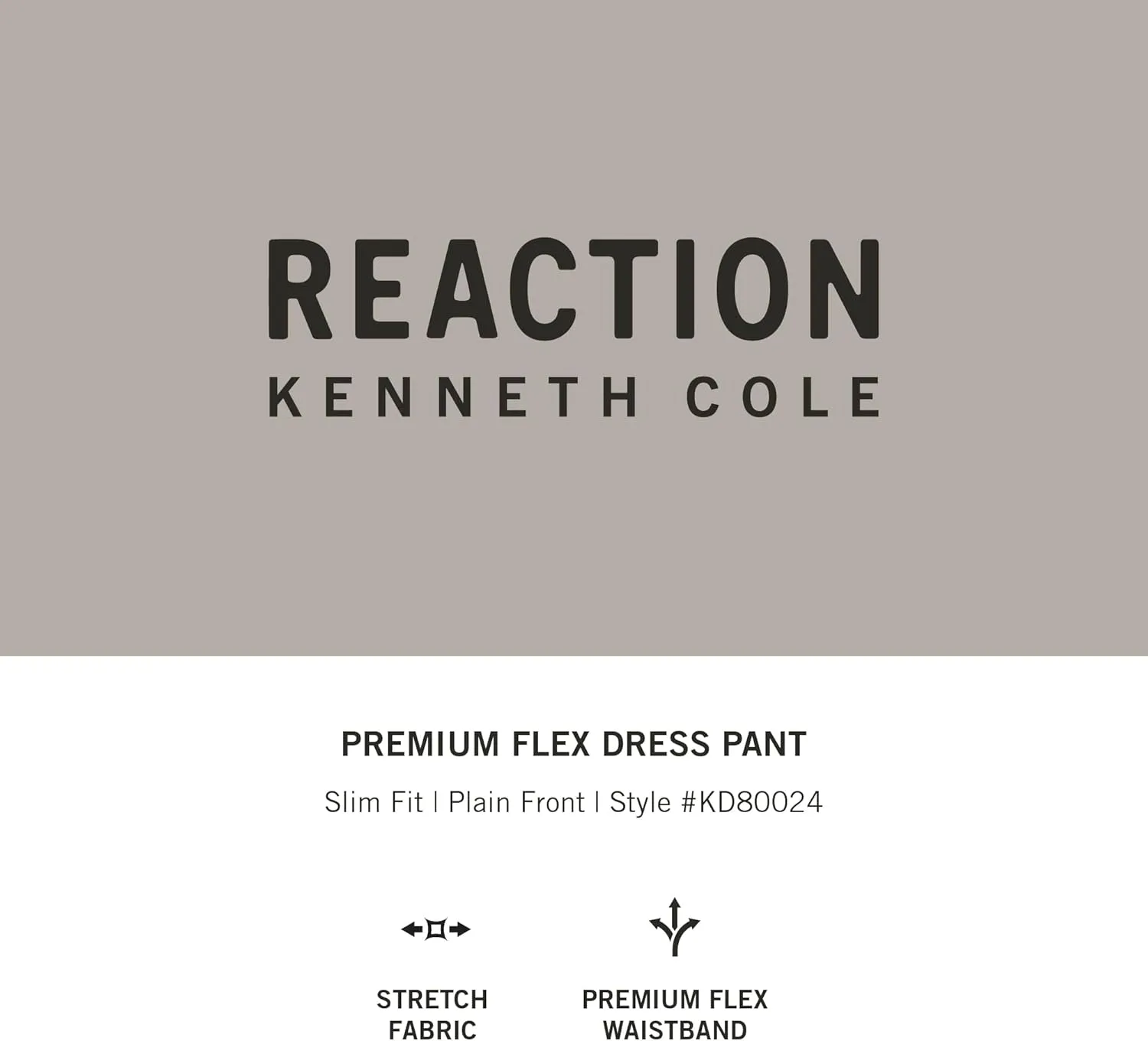 Kenneth Cole Men's Fashion Patterned Slim Fit Dress Pant
