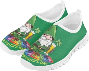Kids Breathable Sneakers Cute Slip On Casual Shoes Boys Girls Fashion EVA Non Slip Shoes for Climbing Size 11-15 White Sole