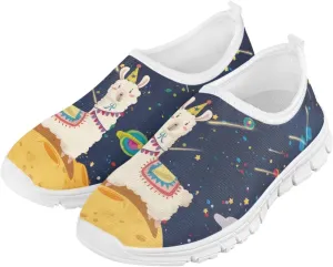 Kids Breathable Sneakers Cute Slip On Casual Shoes Boys Girls Fashion EVA Non Slip Shoes for Climbing Size 11-15 White Sole