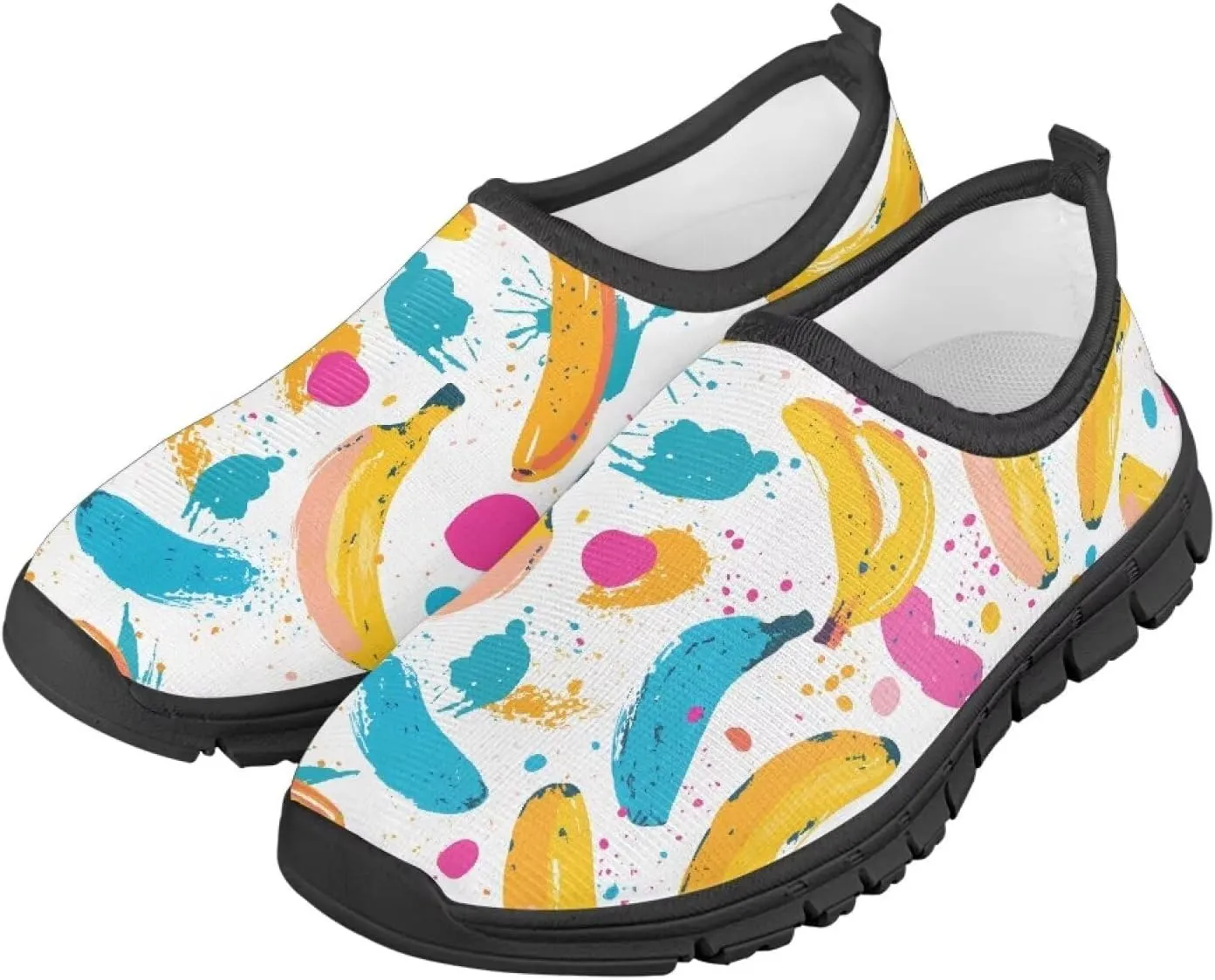 Kids Lightweight Breathable Sneakers Boys Girls School Casual Shoe Soft Non-Slip Outdoor Shoes for Walking US 11-15 Black Sole