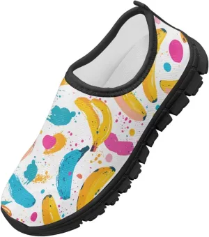 Kids Lightweight Breathable Sneakers Boys Girls School Casual Shoe Soft Non-Slip Outdoor Shoes for Walking US 11-15 Black Sole