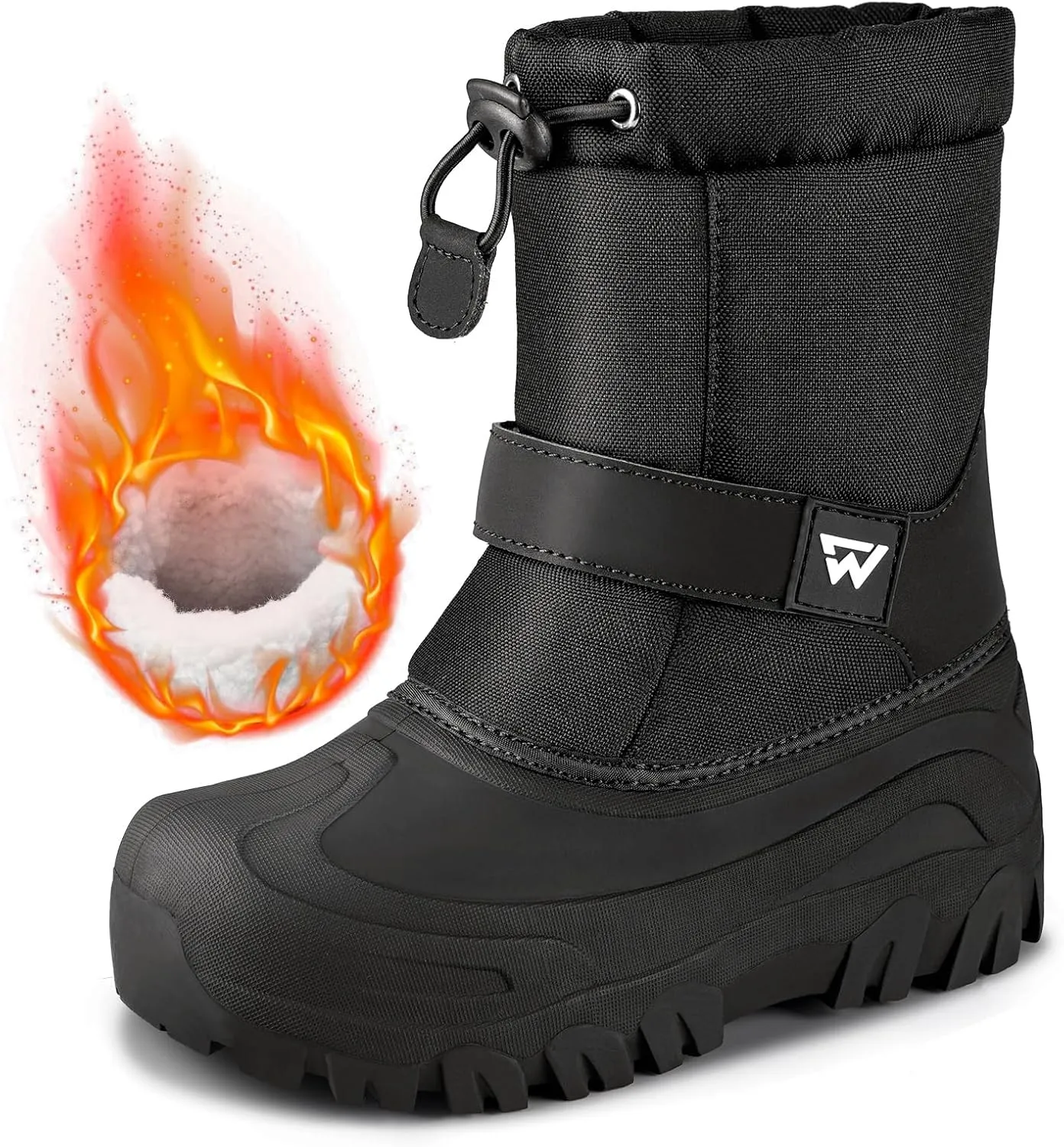 Kids Snow Boots Warm Waterproof Boys Winter Boot Non Slip Snow Shoes Outdoor Boys Girls Snow Boots