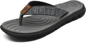 KuaiLu Womens Casual Flip Flops Yoga Mat Comfortable Cushion Arch Support Walking Thong Sandals Lightweight Non-Slip Summer Beach Slippers