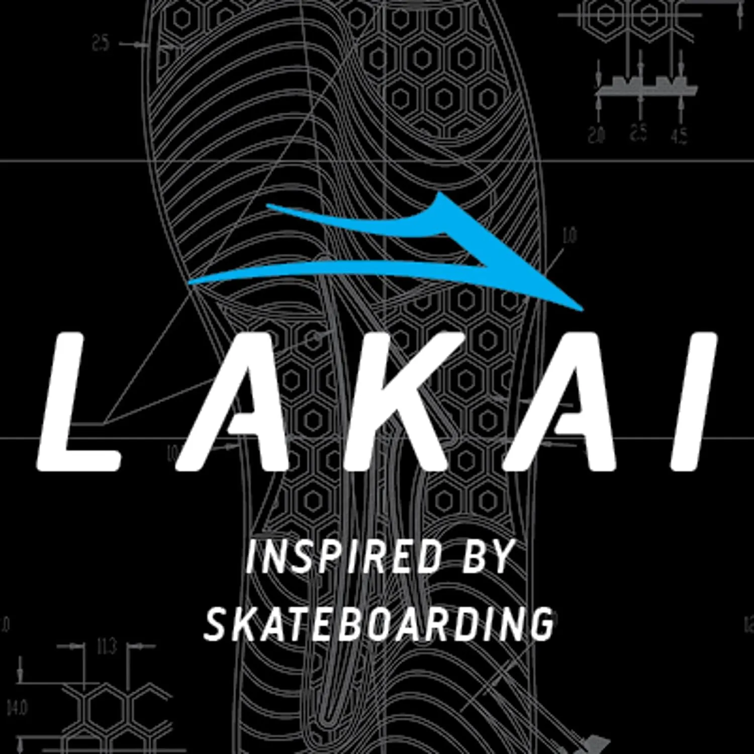 Lakai Men's Fade Skate Shoes - Suede Low Top Sneakers