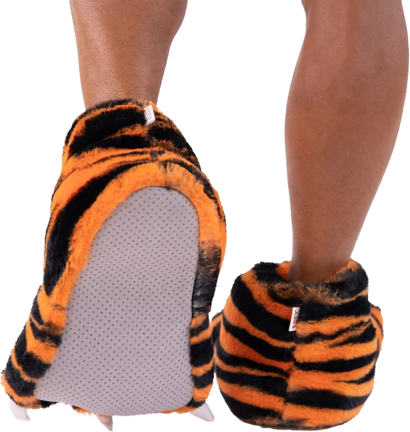 Lazy One Animal Paw Slippers for Kids and Adults, Fun Costume for Kids, Cozy Furry Slippers
