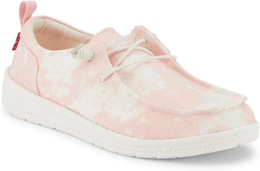Levi's Kids Newt TD CVS Slip-on Unisex Tie Dyed Canvas Fashion Sneaker Shoe