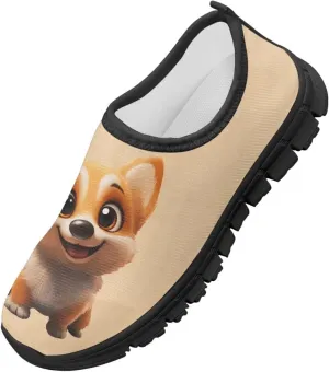 Little Big Kids Boys Girls Sneakers Lightweight Athletic Tennis Shoes Breathable Comfort Outdoor Travel Shoes for Fishing Size 11-15 Black Sole
