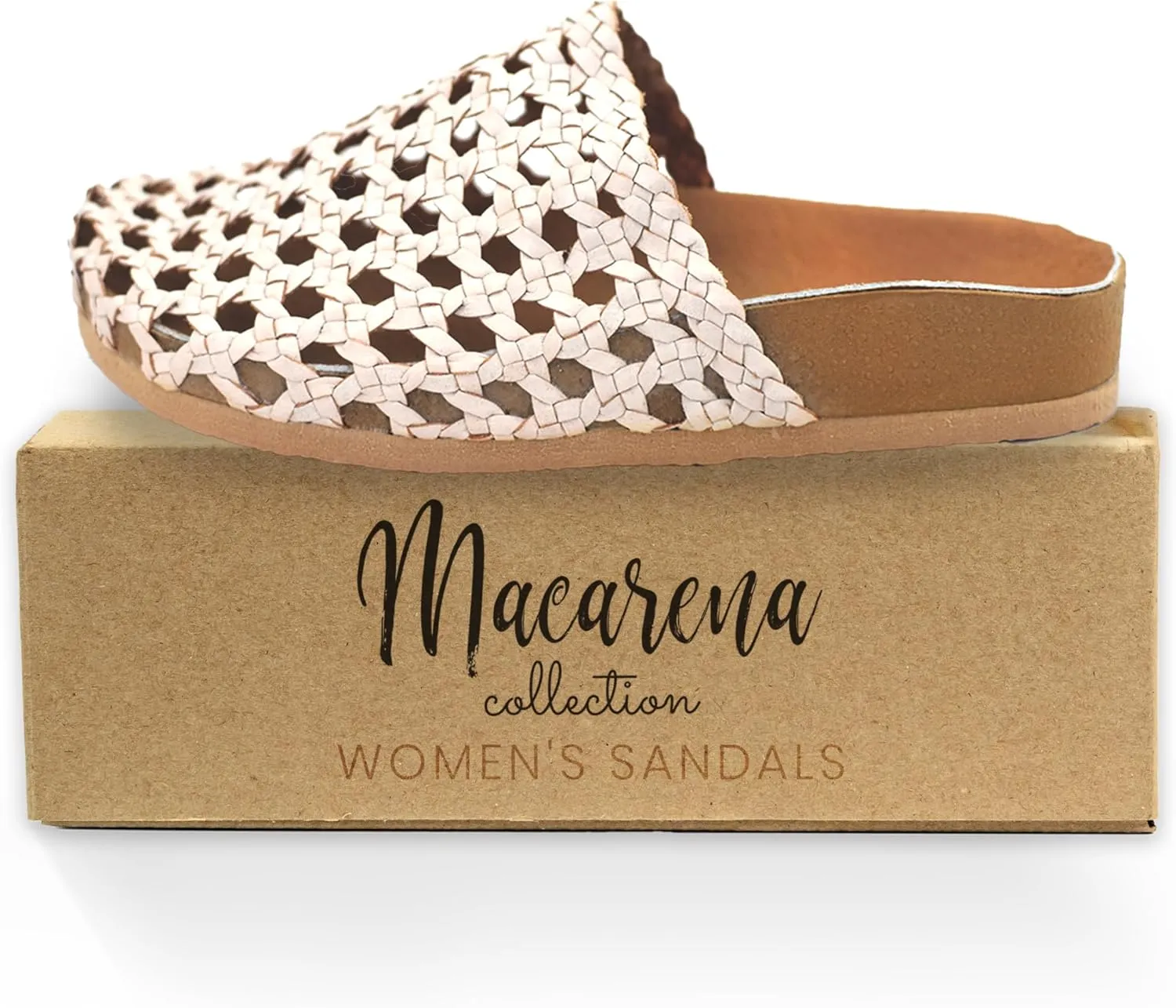 Macarena Collection Womens Shoes Leather Sandals for Women | Huarache Handmade Mexican Sandals Women | Comfortable & Stylish Womens Sandals 004