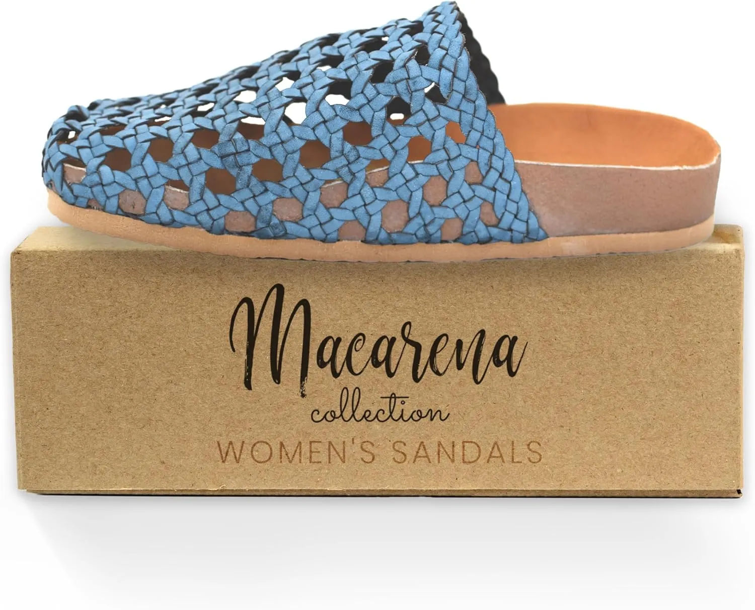 Macarena Collection Womens Shoes Leather Sandals for Women | Huarache Handmade Mexican Sandals Women | Comfortable & Stylish Womens Sandals 004