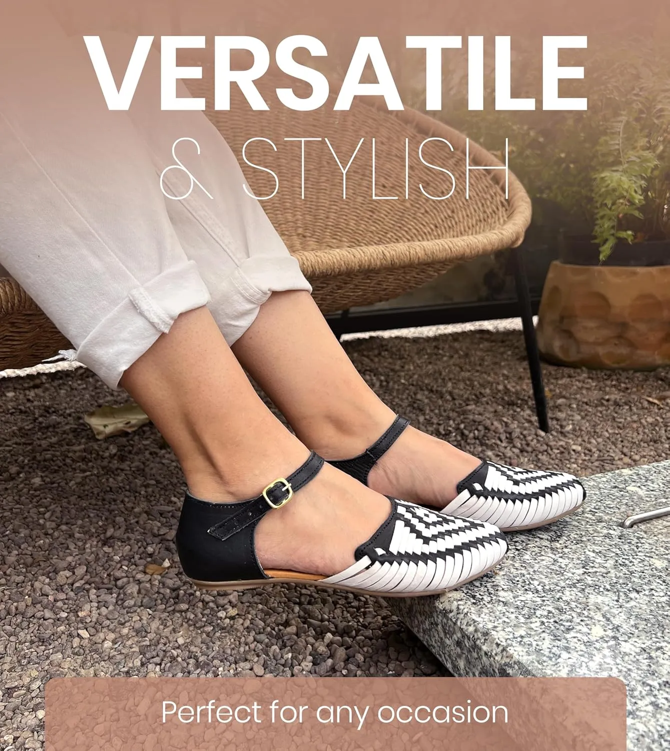 Macarena Collection Womens Shoes Leather Sandals for Women | Huarache Handmade Mexican Sandals Women | Comfortable & Stylish Womens Sandals 2150