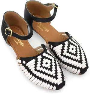 Macarena Collection Womens Shoes Leather Sandals for Women | Huarache Handmade Mexican Sandals Women | Comfortable & Stylish Womens Sandals 2150