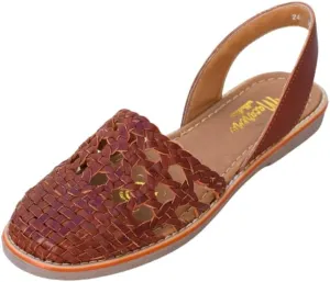 Macarena Collection Womens Shoes Leather Sandals for Women | Huarache Handmade Mexican Sandals Women | Comfortable & Stylish Womens Sandals 2340